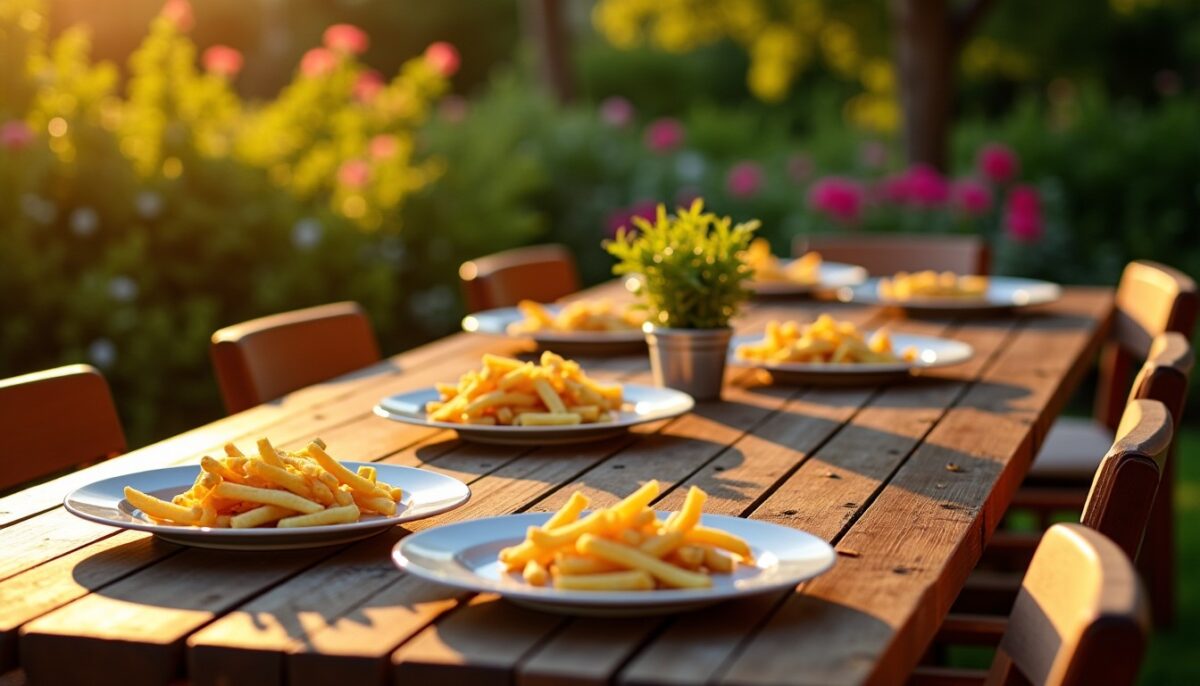 Quelle portion de frites par invité pour un festin parfait ?