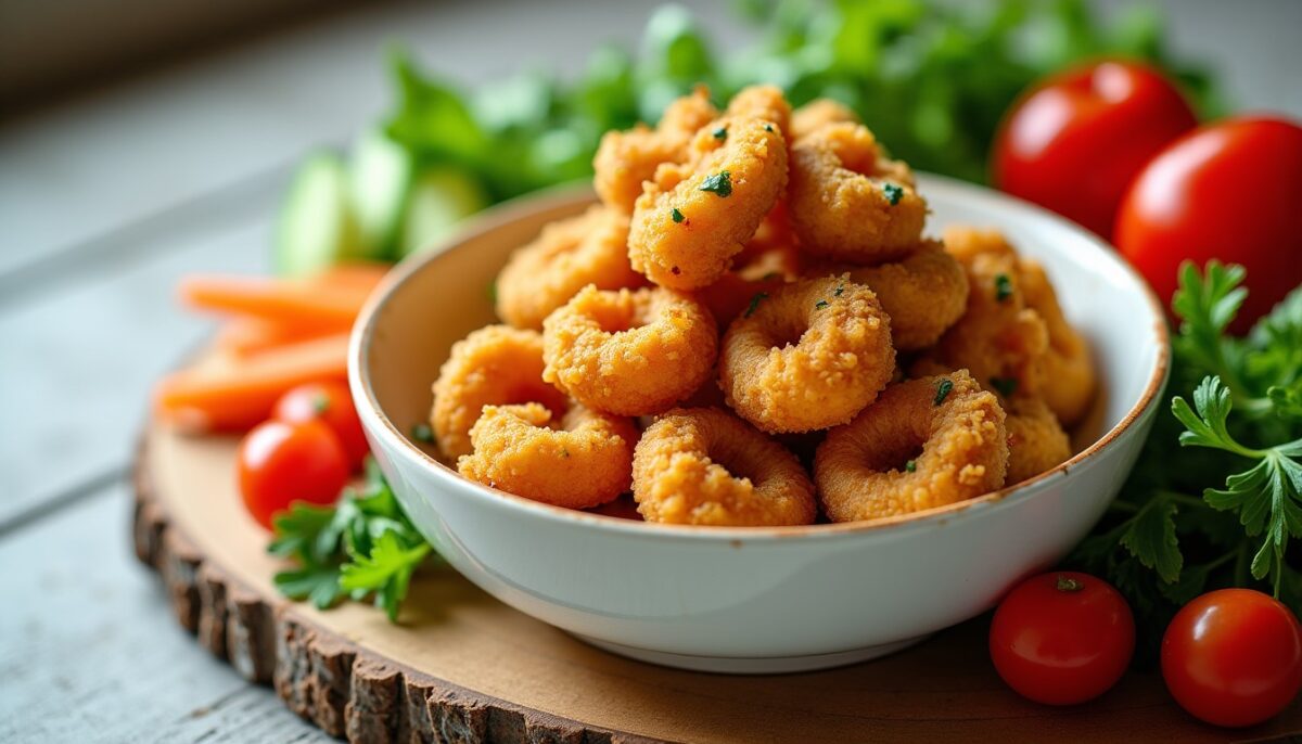 Les légumes parfaits pour sublimer vos beignets de calamar avec saveur et fraîcheur