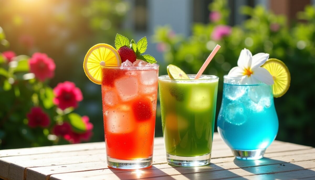 Boissons fraîches et savoureuses pour bien profiter des journées ensoleillées