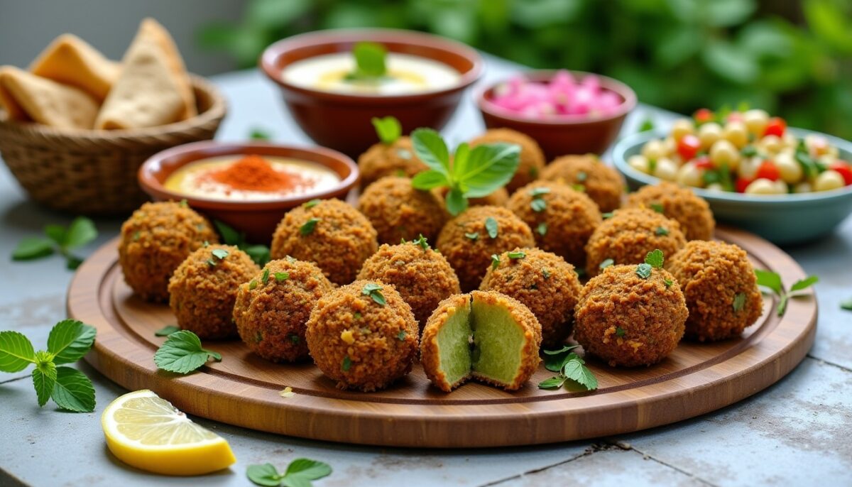 Les meilleurs accompagnements pour révéler toute la saveur de vos falafels